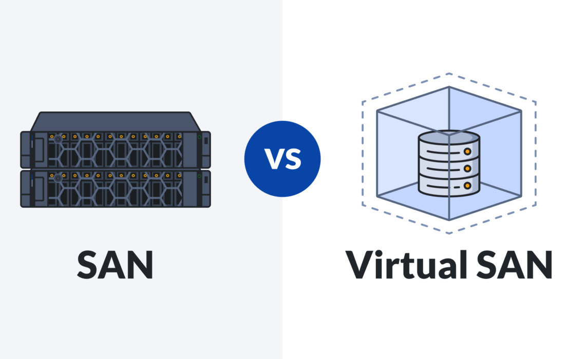 مقایسه VMware vSAN و SAN سنتی